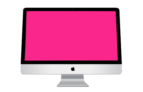 Screen Glass - iMac A1312 Repairs